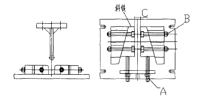 托輥模具結構